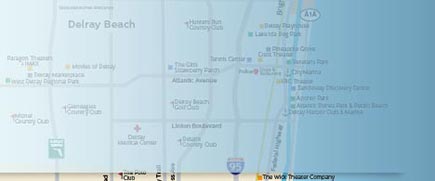Delray Beach Map
